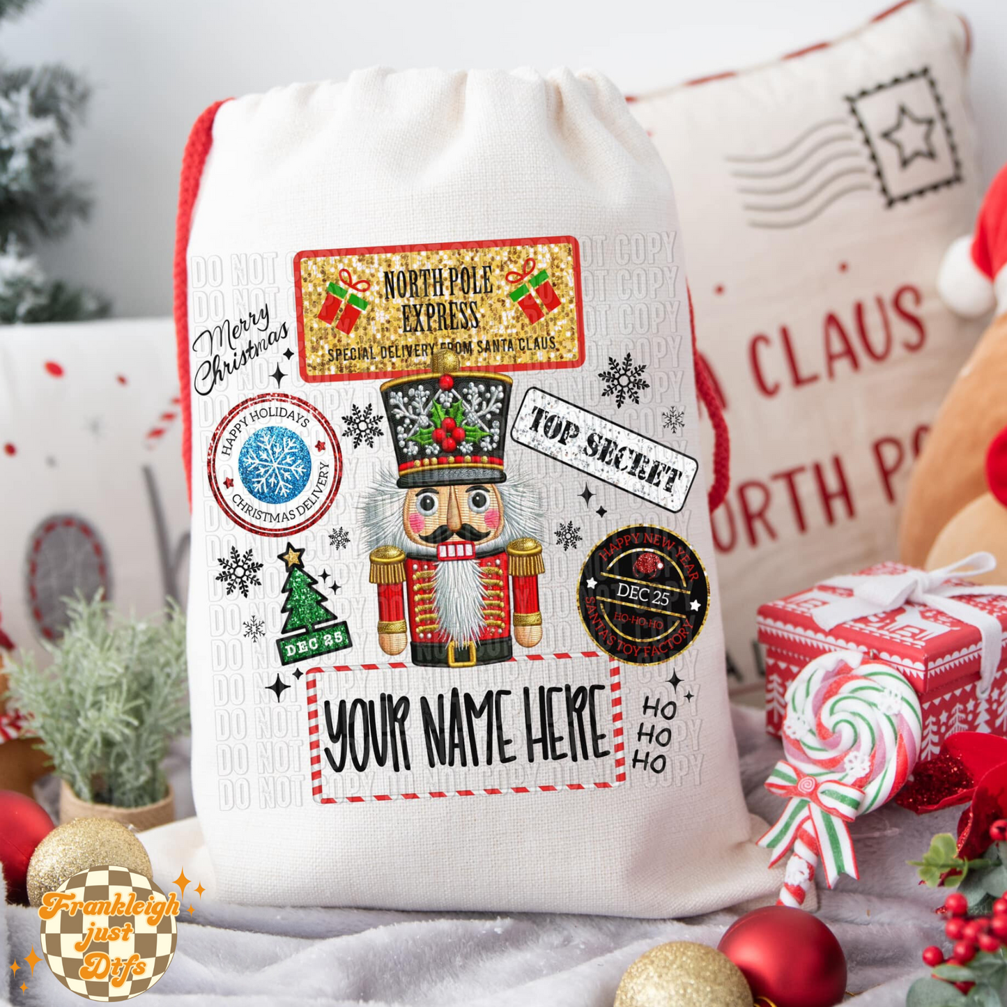 Santa Sack (Designs only) Multiple Choices