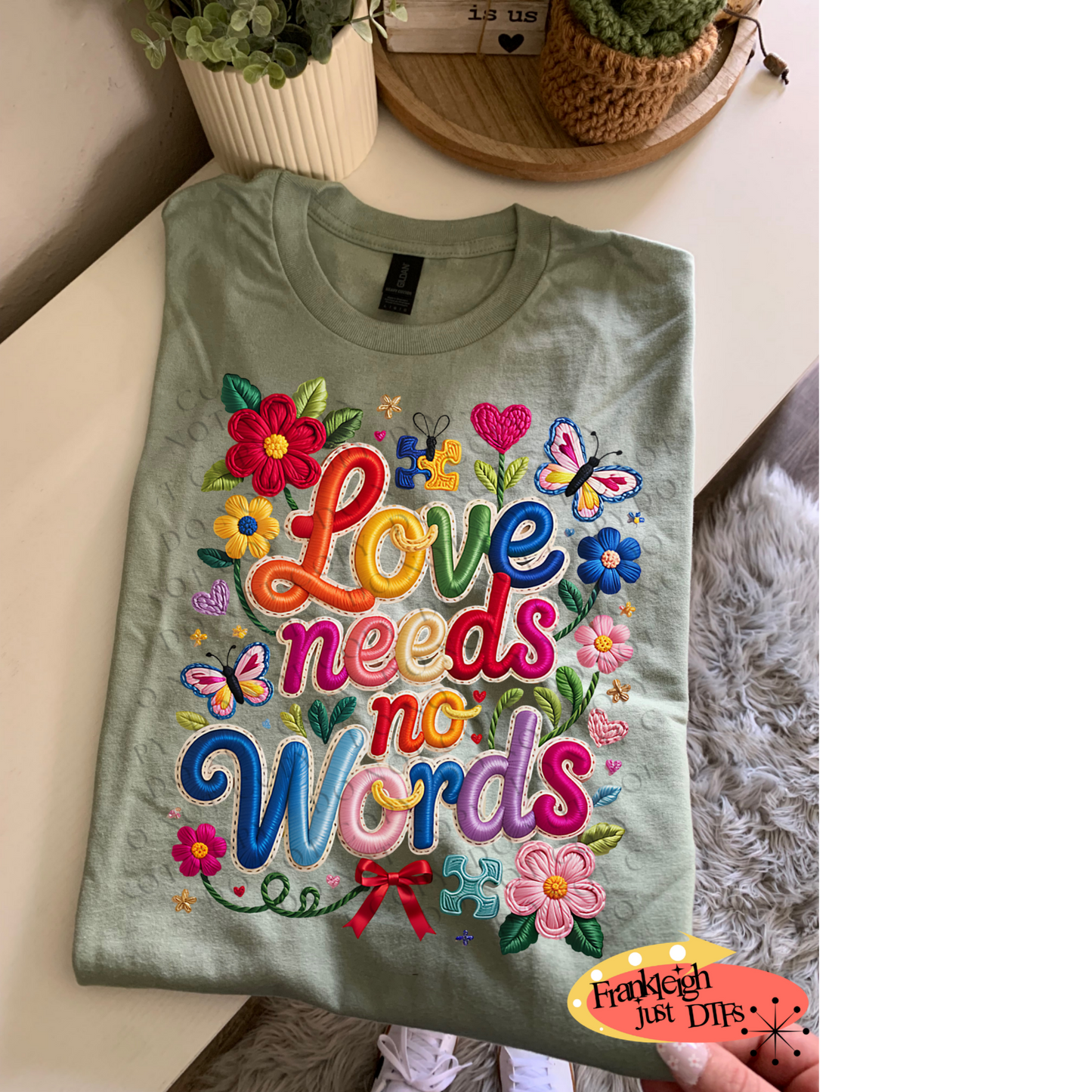 Love needs no words Autism Awareness