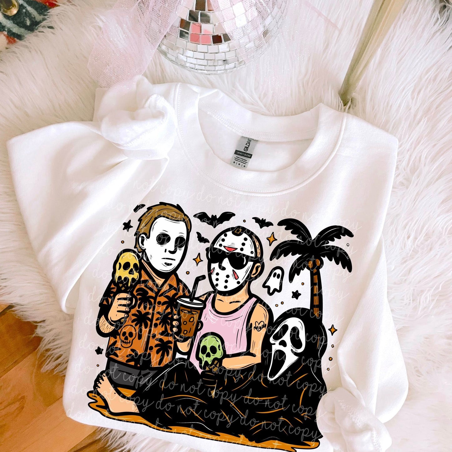 Horror Boys on beach