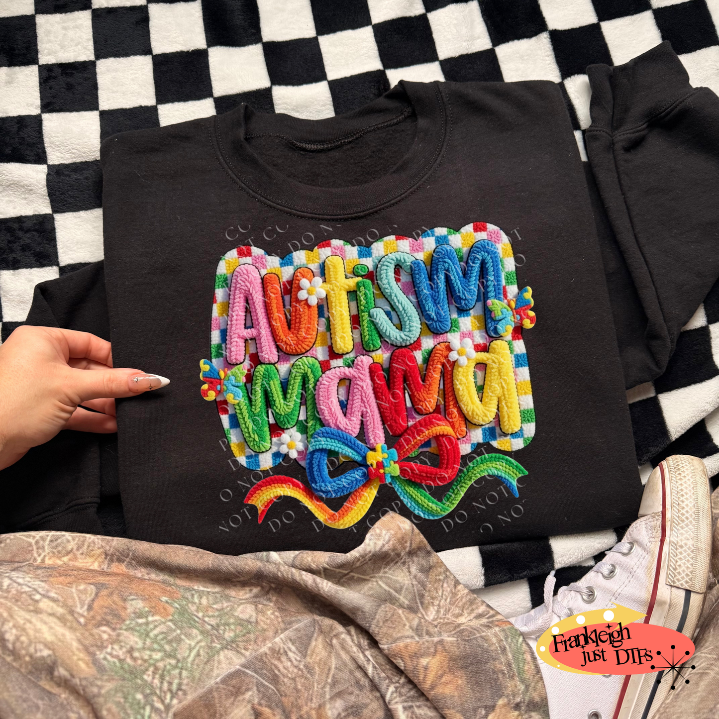 Autism Mama Faux Yarn