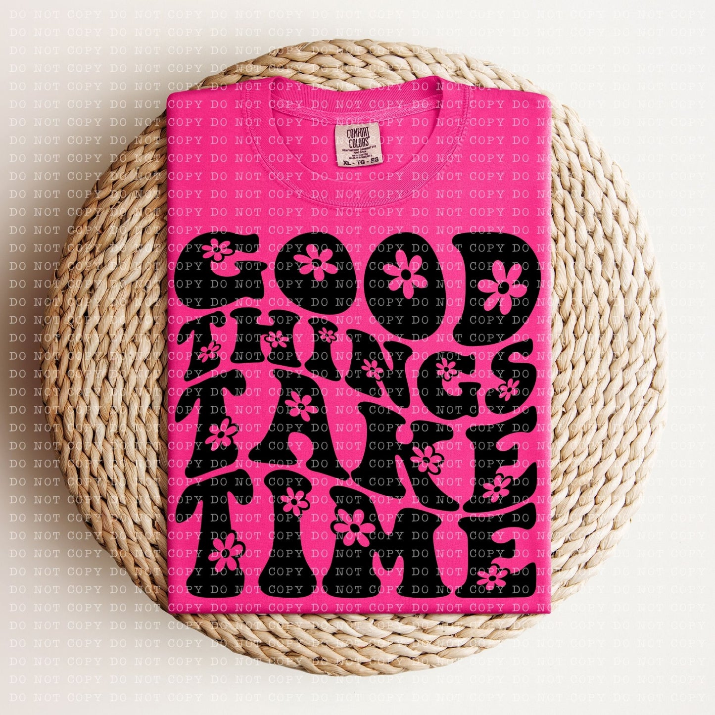 Good Things Take Time (Black)