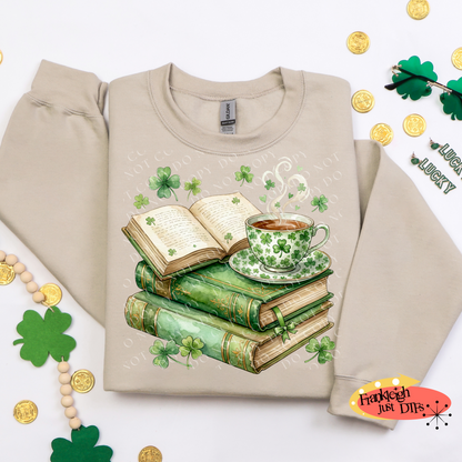 Coffee and Books St Patricks Day