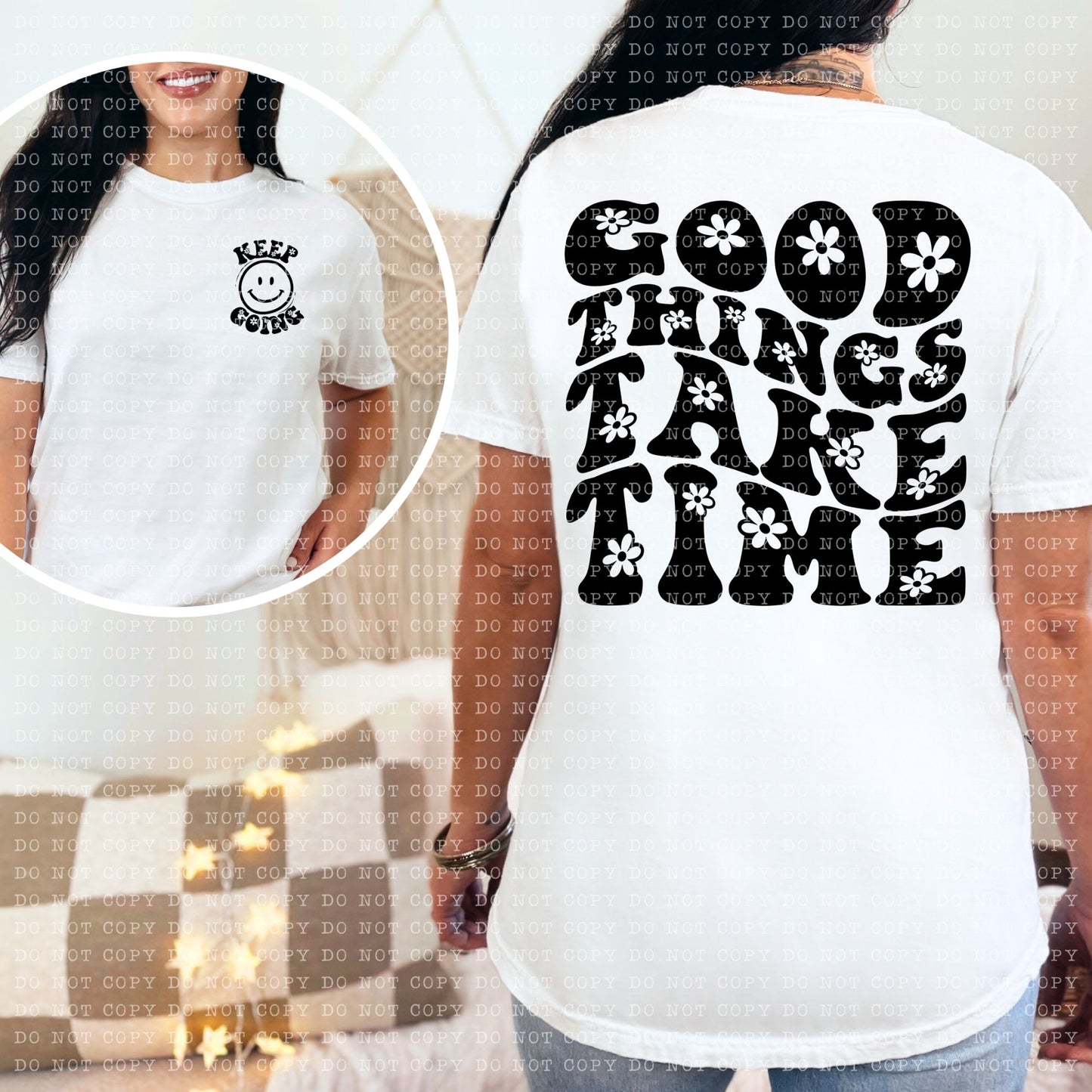 Good Things Take Time (Black)