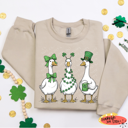 Funny St. Patrick's Day Silly Goose