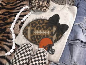 Faux Yarn Football (P)