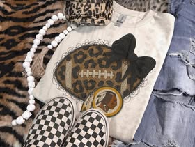 Faux Yarn Football (P)