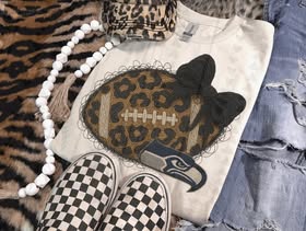 Faux Yarn Football (P)