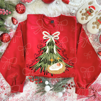 Remember Christ our Savior white bow