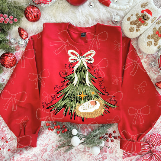 Remember Christ our Savior white bow