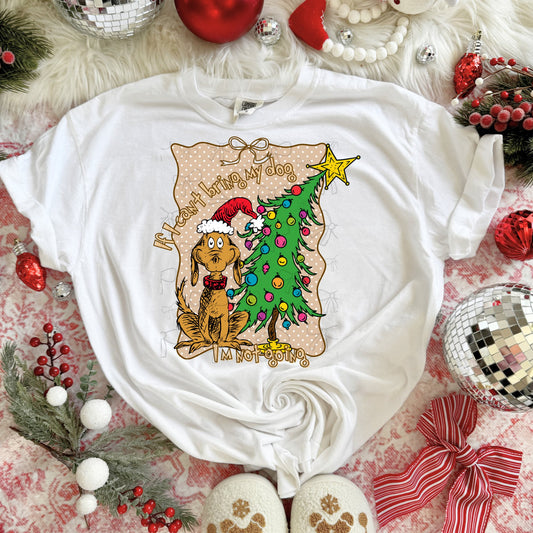 If I can’t bring my dog