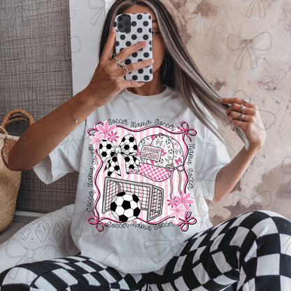 Soccer Mama ( Pink Collage)