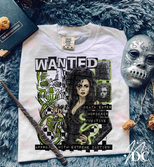 Bellatrix Wanted Death Eater