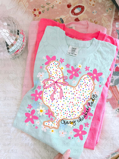 Crazy Chicken Lady Animal Cracker