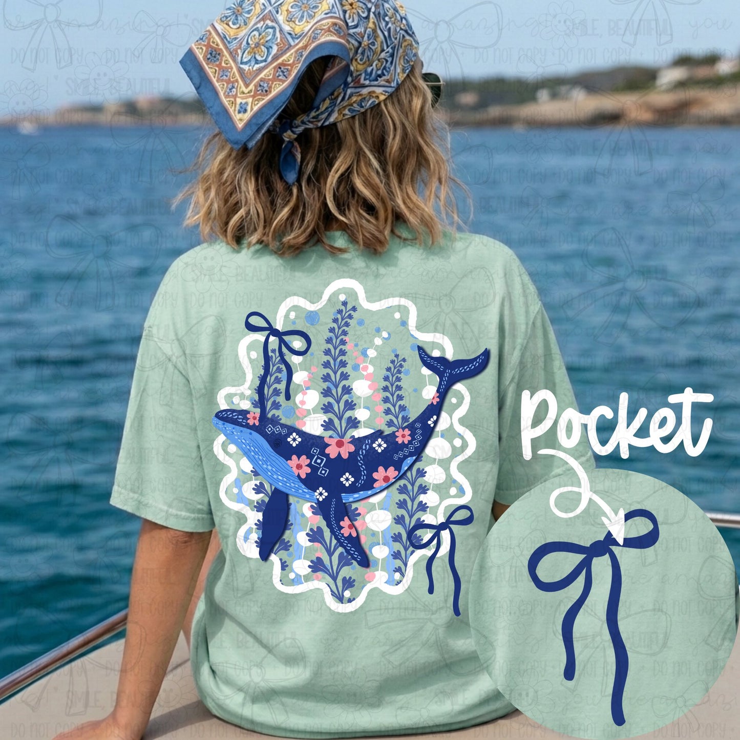 Floral whale