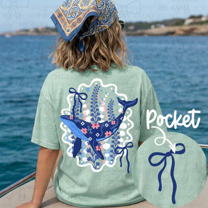 Floral whale