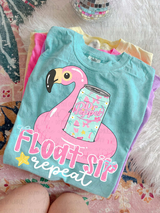 Float sip repeat dr pepper