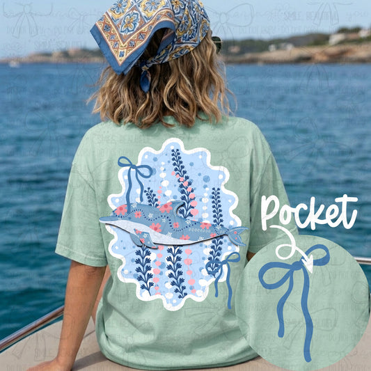 Floral dolphin