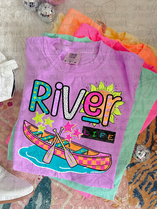 River life canoe