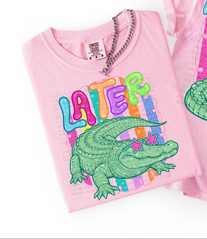 Later Gator Colorful