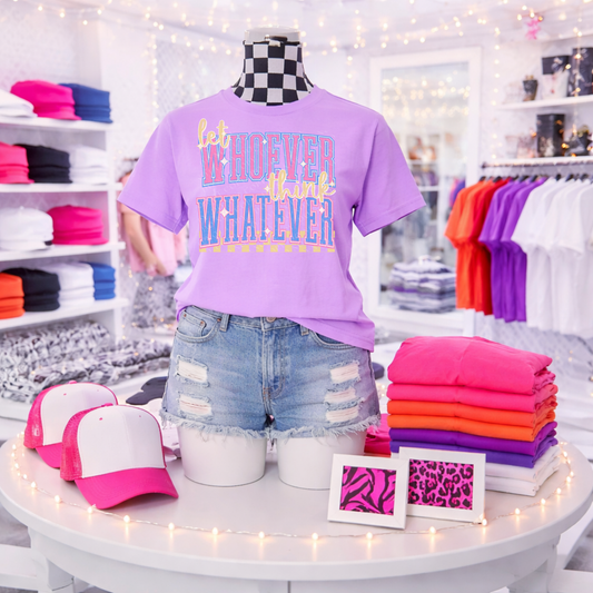 Let Whoever think whatever