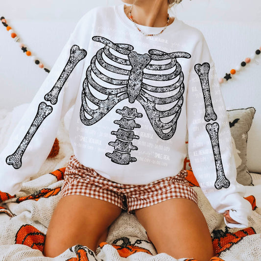 Lace Arm Bones (Sleeve Design)