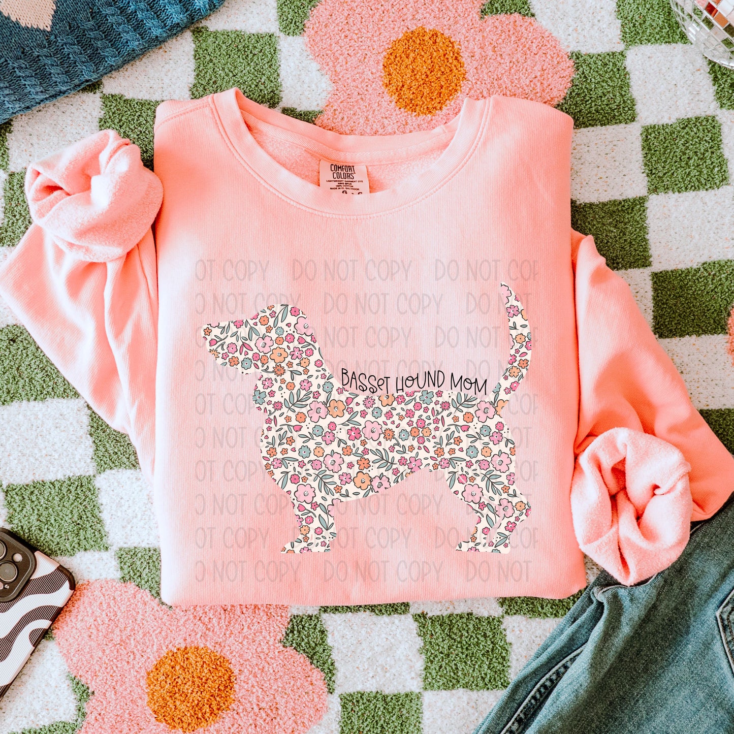 Floral Dog Mom (A-F)