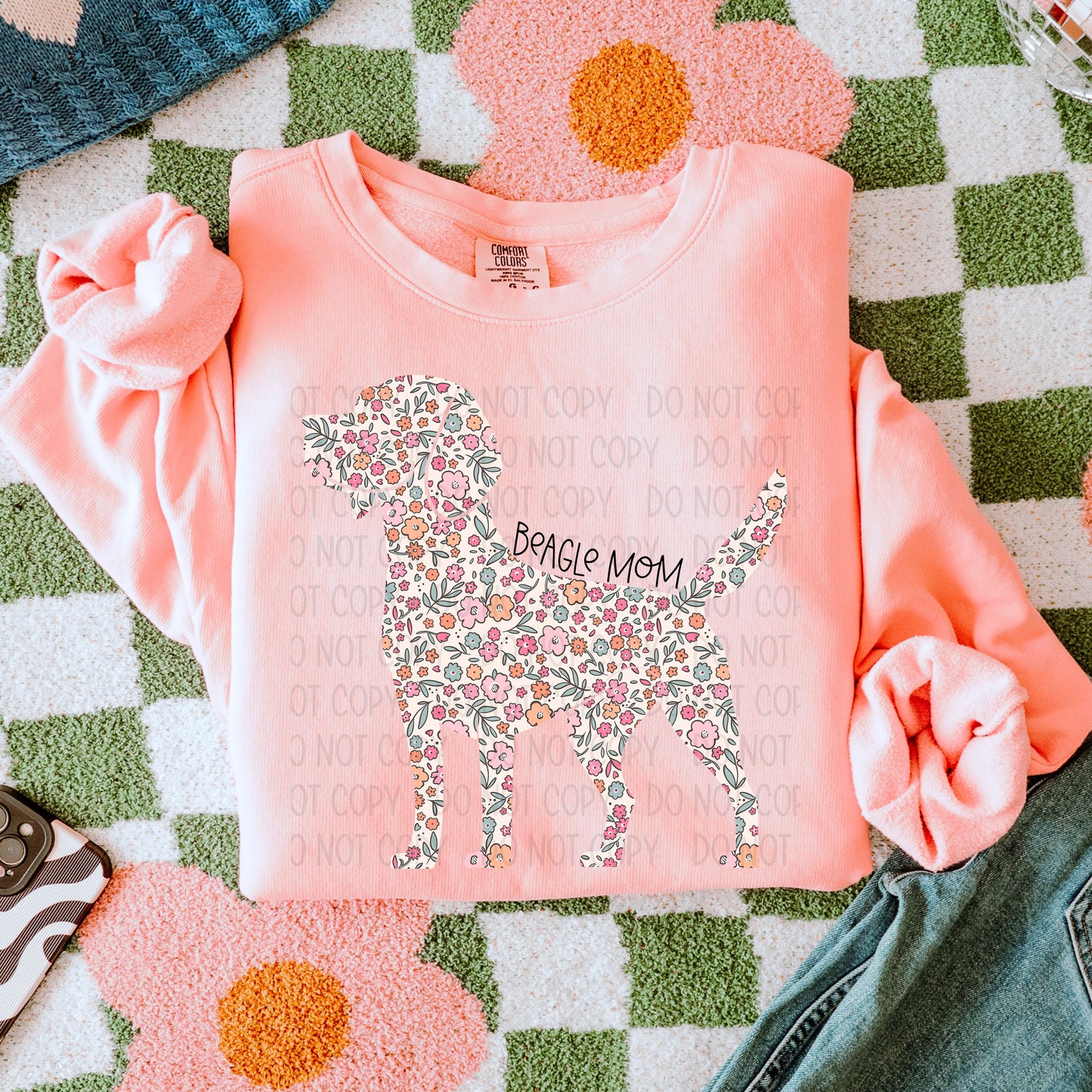 Floral Dog Mom (A-F)