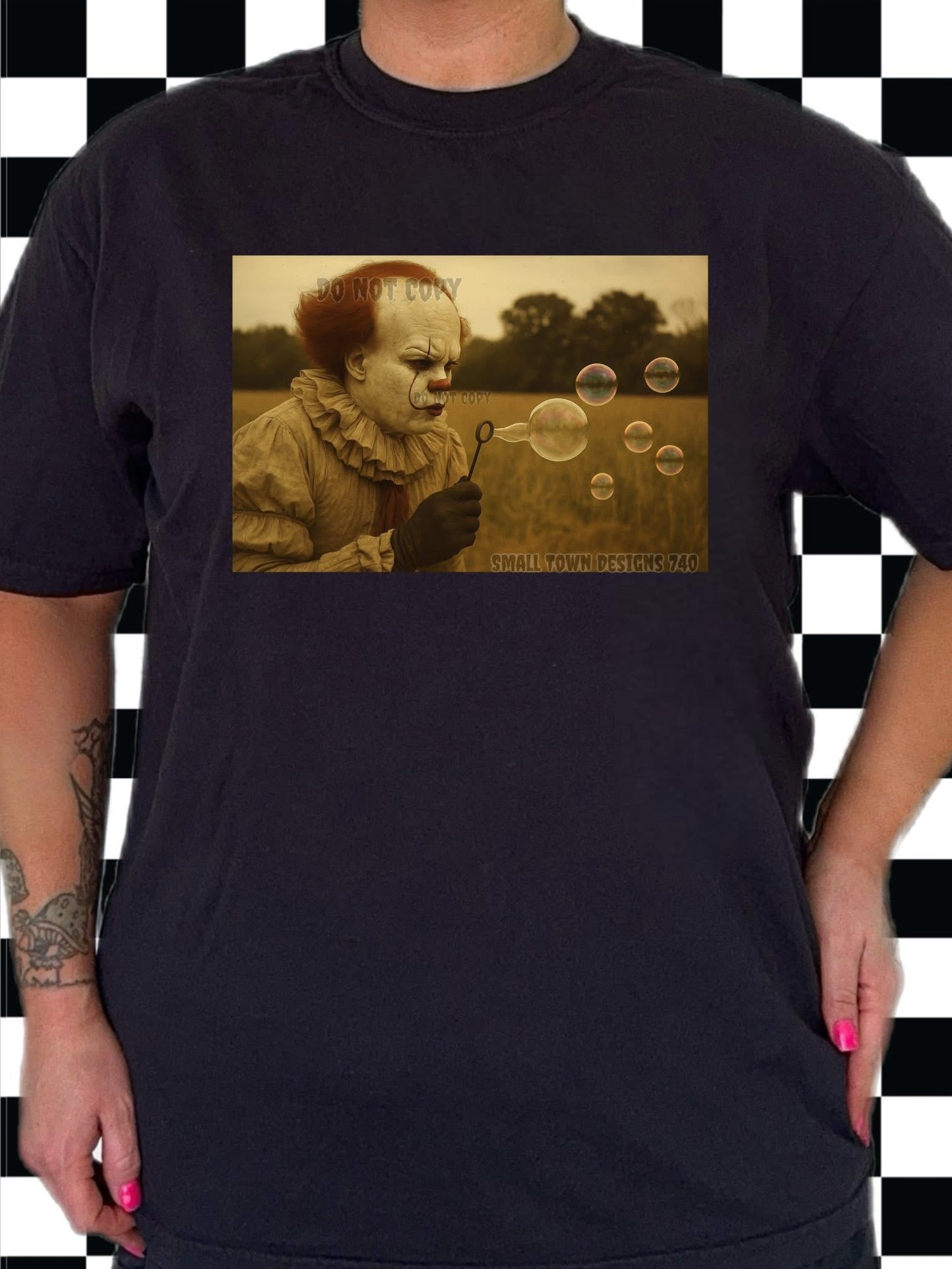 Blowing bubbles (multiple or characters)