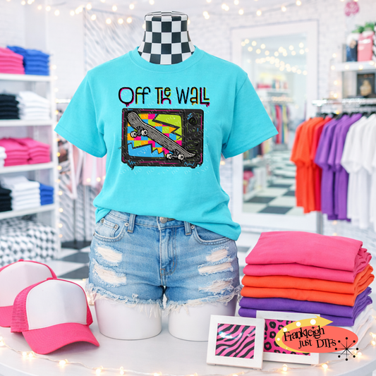Neon. TV Skater