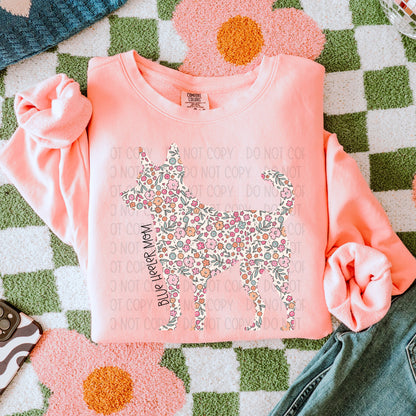 Floral Dog Mom (A-F)