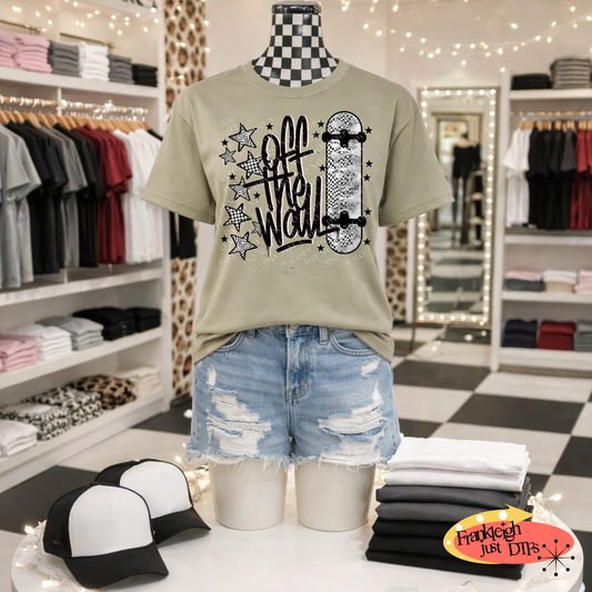 Skateboard Checkers Skater