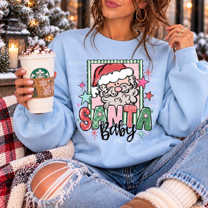 Santa baby Polaroid