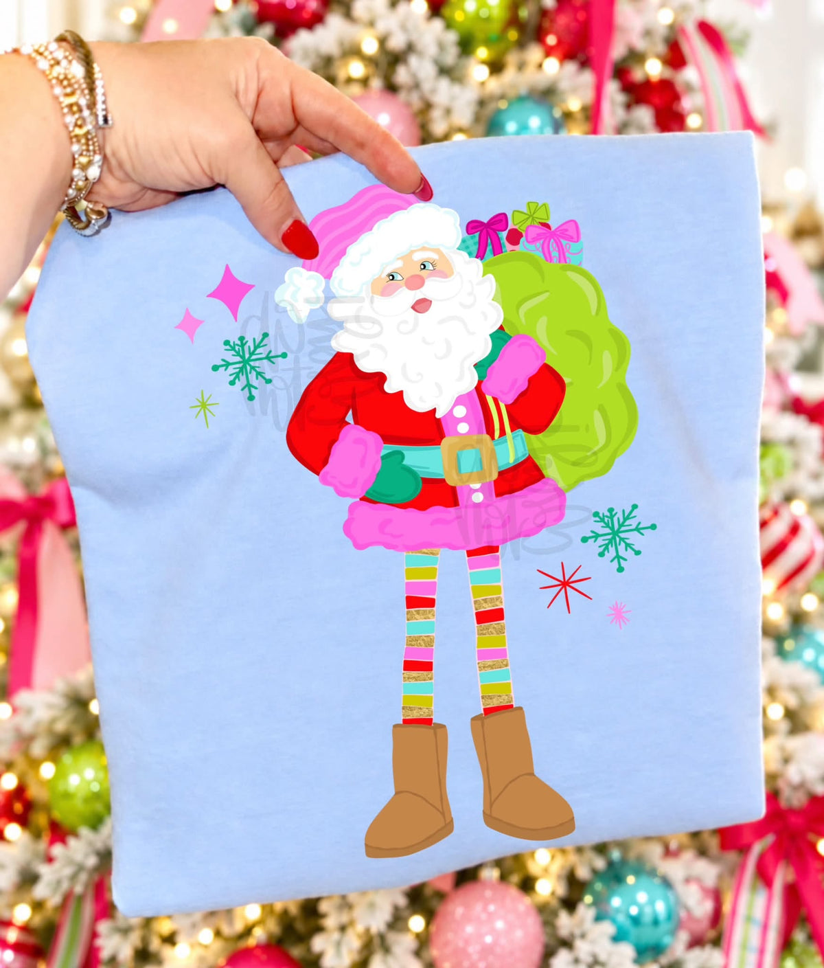 Long legged Santa