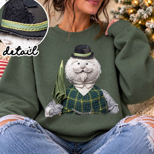 Sam snowman stitched