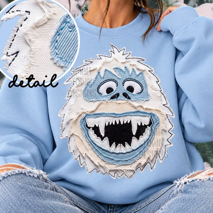 abominable snowman stitched