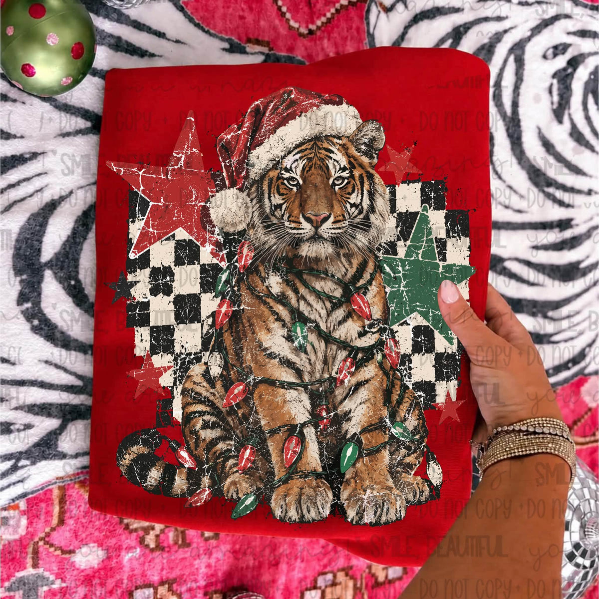 Christmas tiger