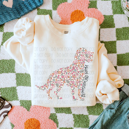 Floral Dog Mom (A-F)