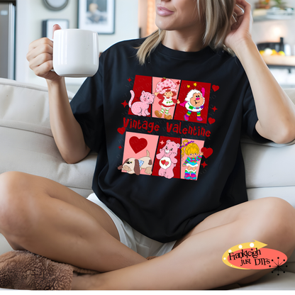 Vintage valentine 80's