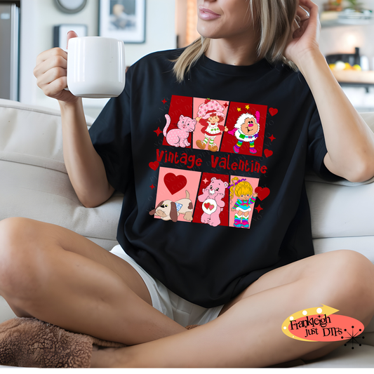 Vintage valentine 80's