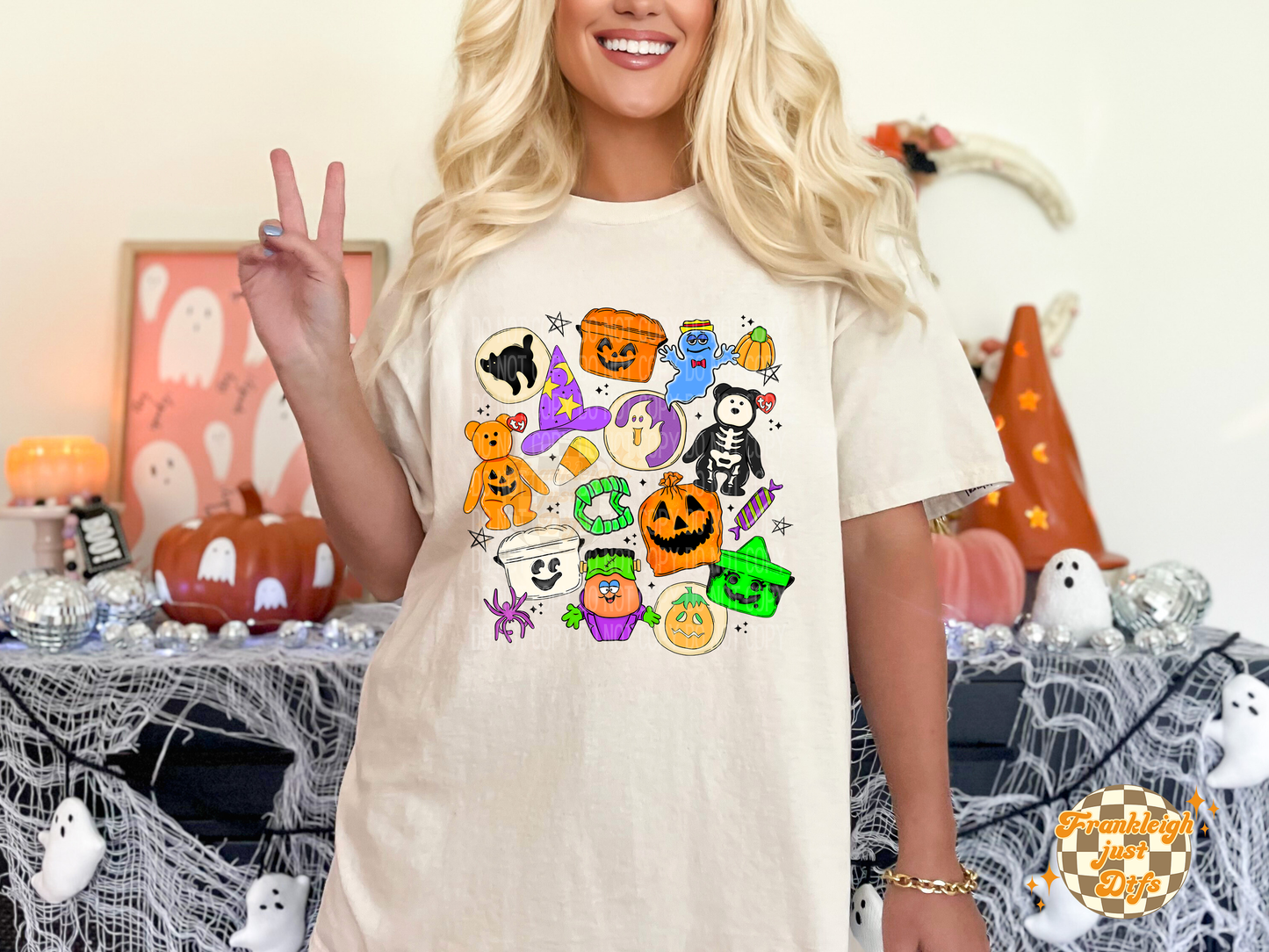 90's Halloween Collage (Front only)