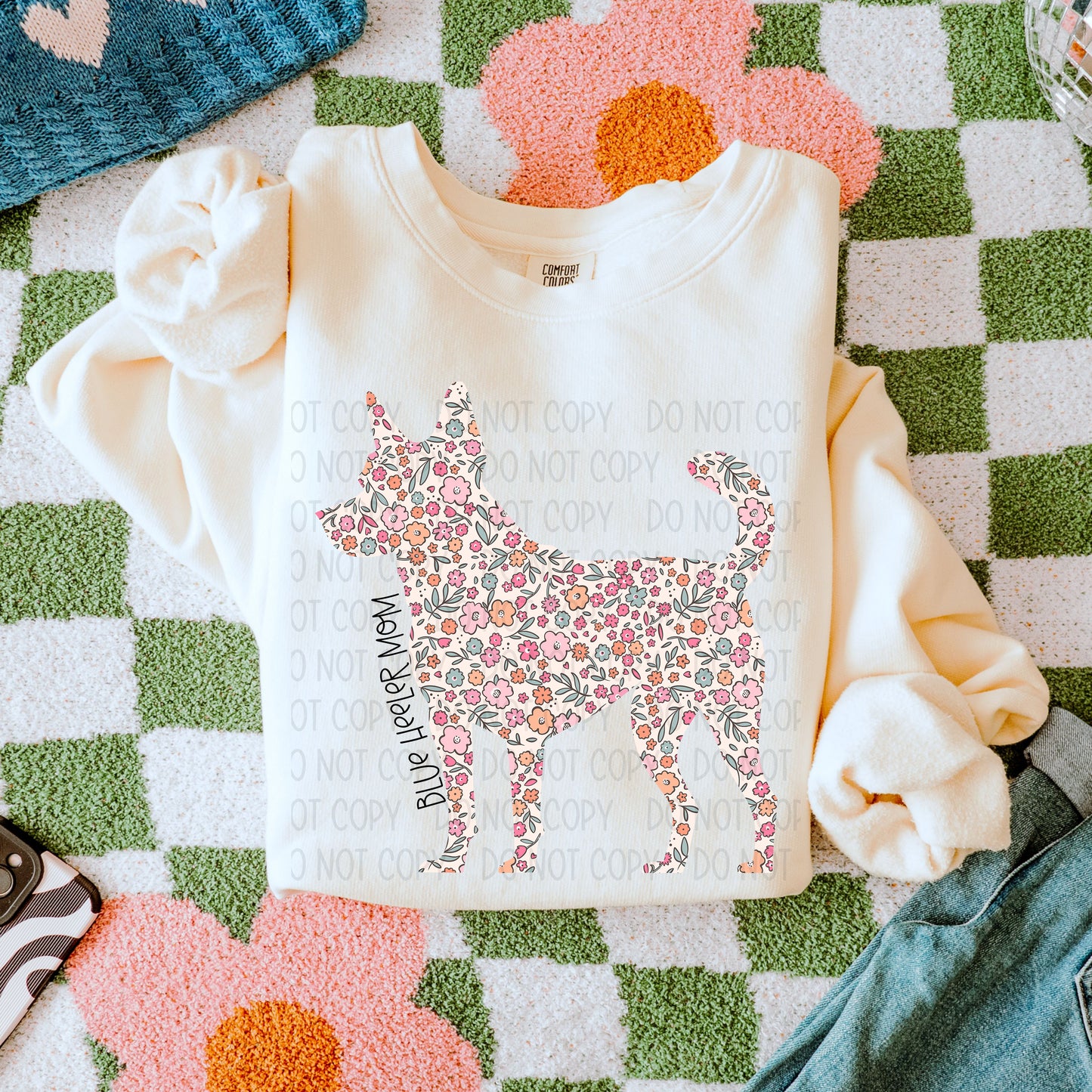 Floral Dog Mom (A-F)