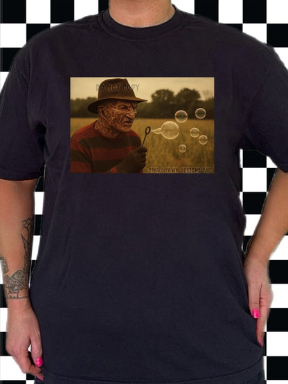 Blowing bubbles (multiple or characters)