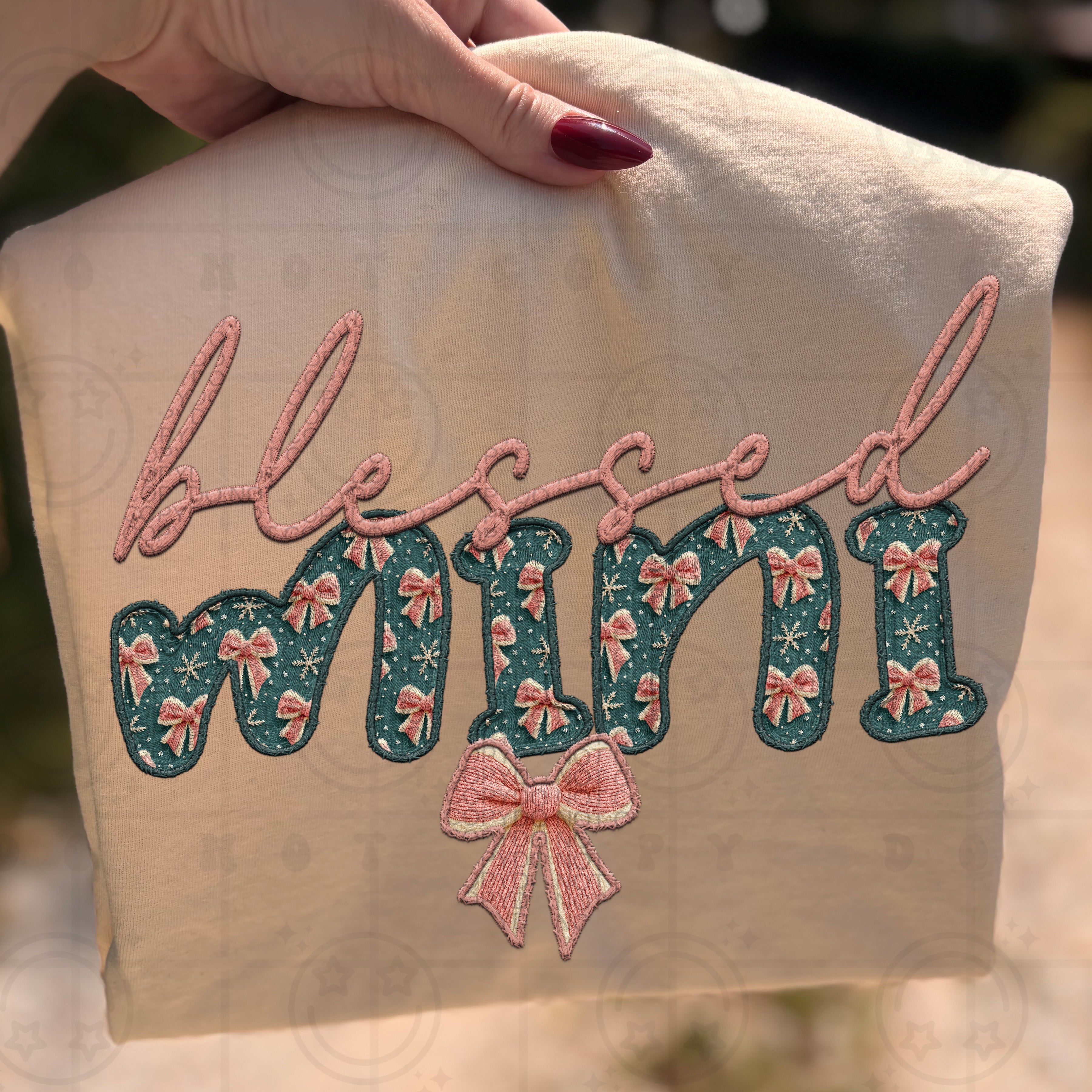 Blessed Mini with Bow Sleeves – Frankleigh just DTFs