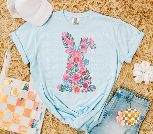 Bunny Easter Coquette with Bow