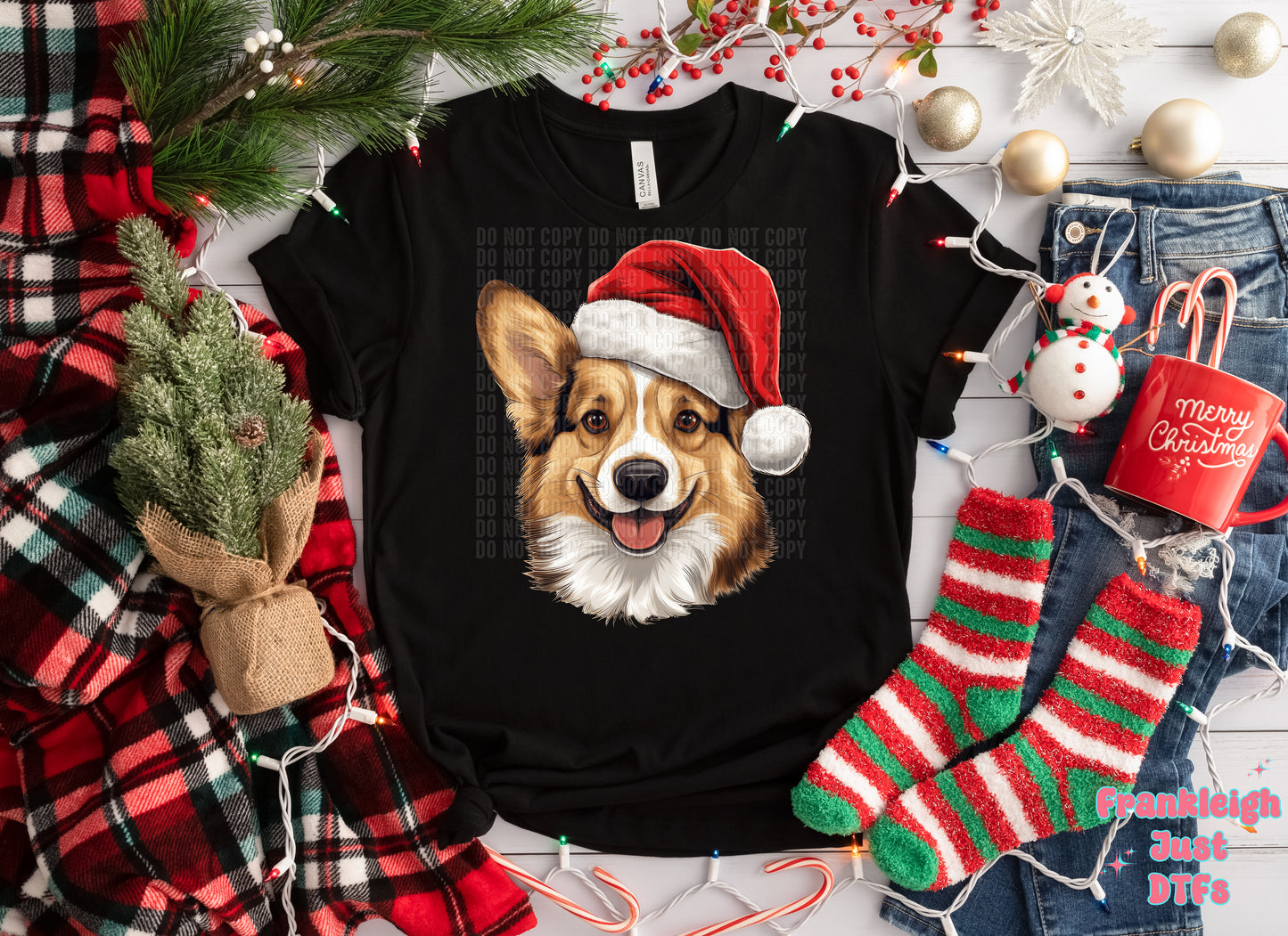 Christmas Corgi