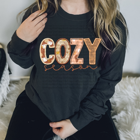 Cozy Season Faux Embroidery (Fall)