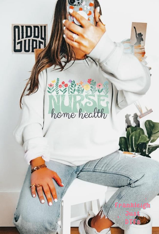 Nurse Home Health (flowers)