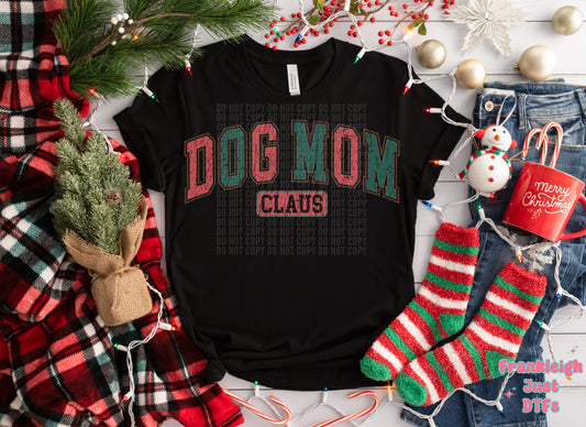 Christmas Dog Mom Claus