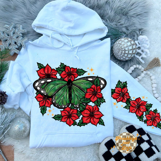 Christmas Butterfly with sleeve