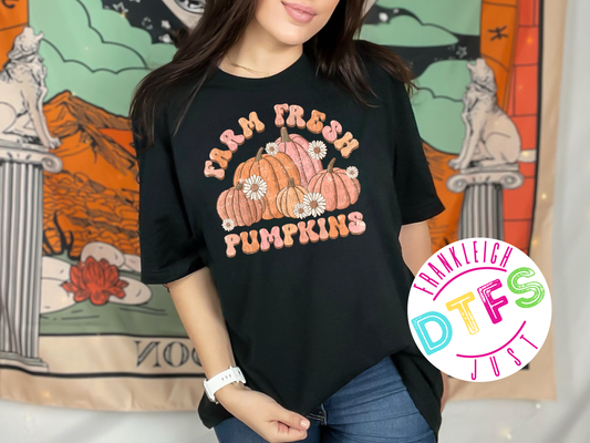 Farm Fresh Pumpkins (Pink Version)